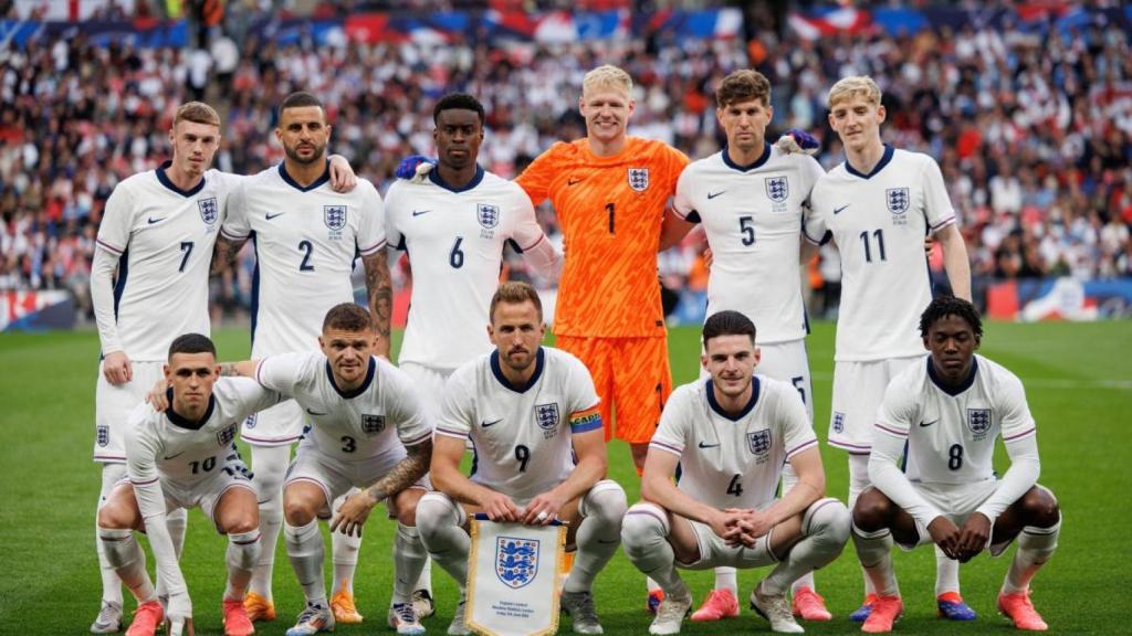 La selección inglesa en la Eurocopa 2024