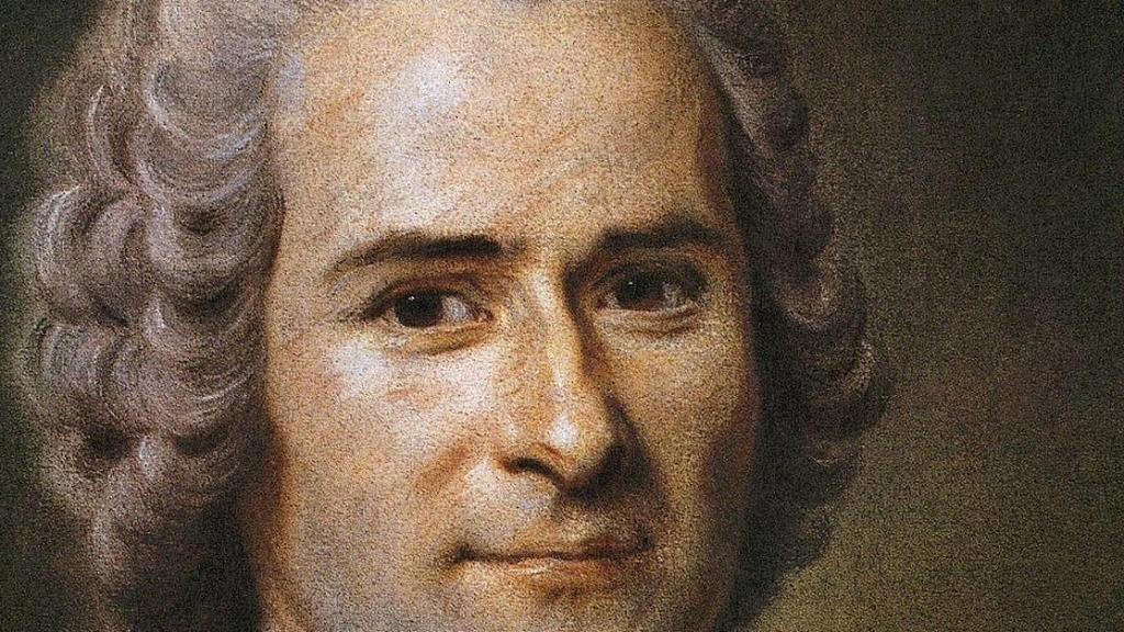 El filósofo Jean-Jacques Rousseau