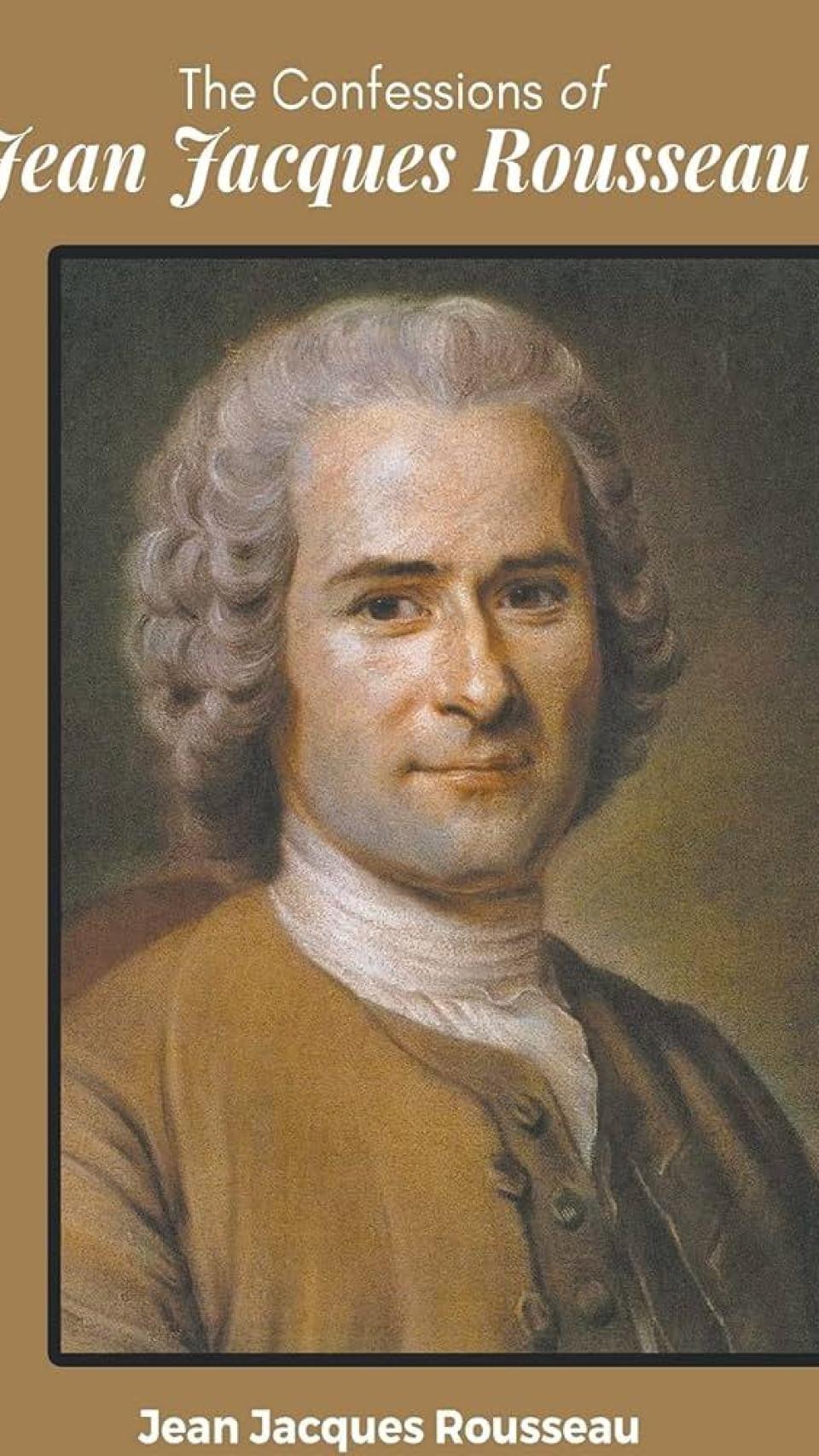 Portada de 'Las confesiones' de Rousseau