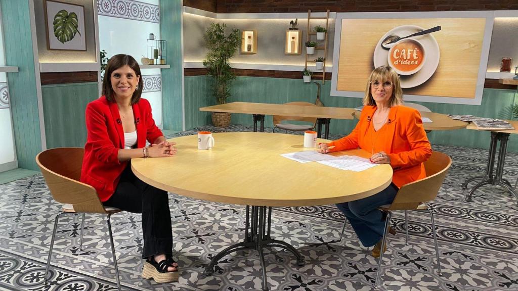 Marta Vilalta, portavoz de ERC, entrevistada en 'Cafè d'idees' de La 2 de RTVE