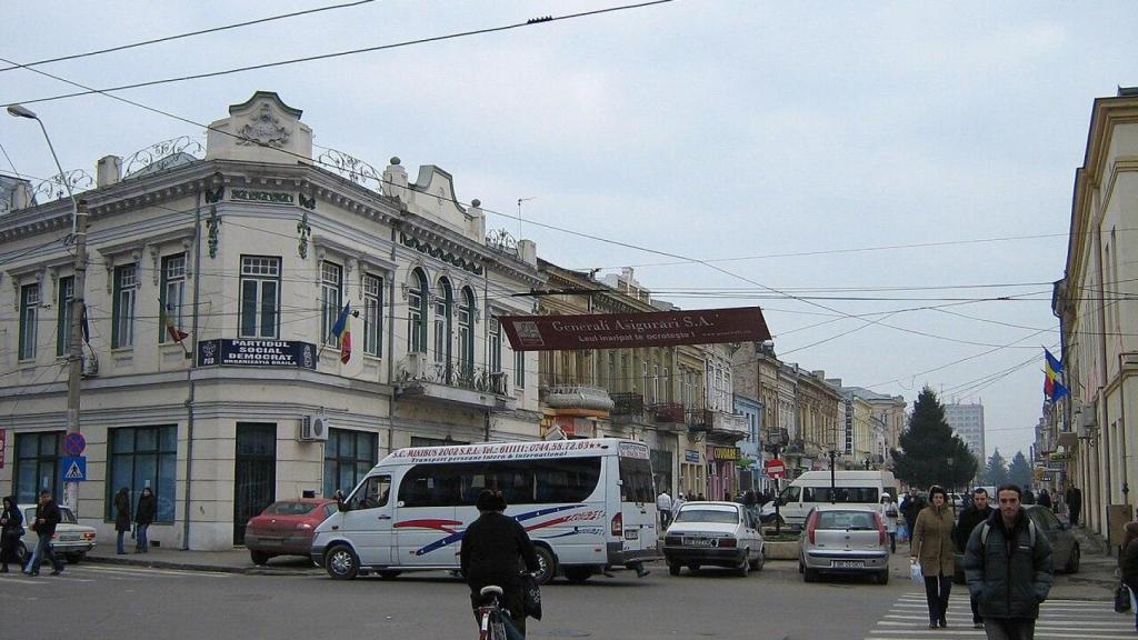 La calle Eminescu de Bucarest (Rumanía), donde se tenía que construir el bloque de viviendas