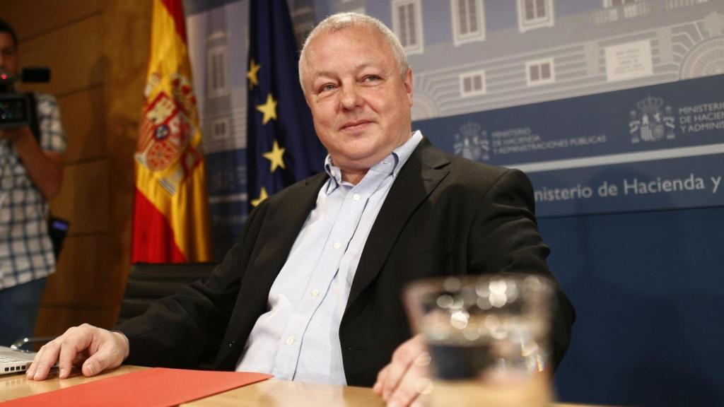 Ángel de la Fuente en el Ministerio de Hacienda y Administraciones Públicas en 2014