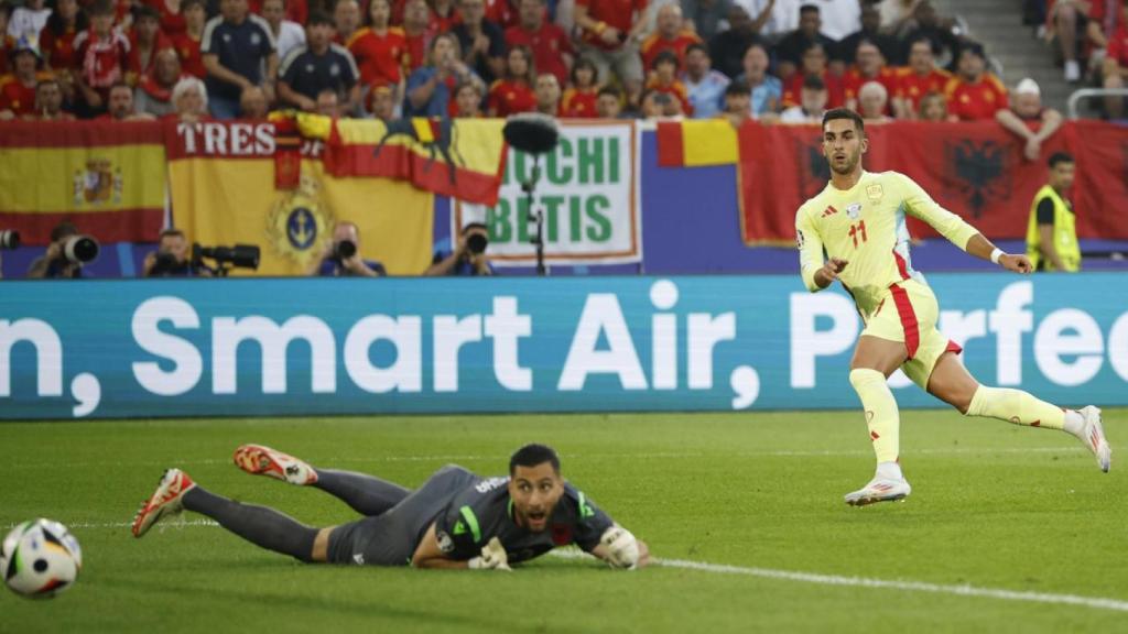 El gol de Ferran Torres en la victoria de España contra Italia