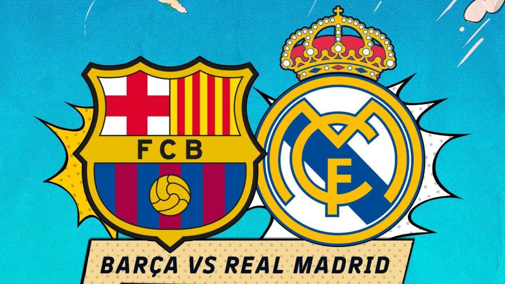 El diseño del Barça para presentar el clásico contra el Real Madrid en la pretemporada 2024