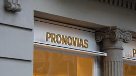 Fachada de la tienda de Pronovias en Barcelona