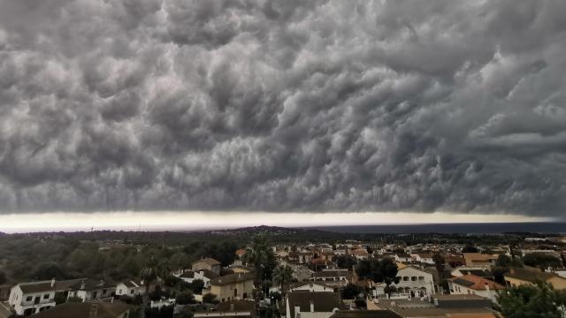 Nubes de tormenta sobre el prelitoral tarraconense