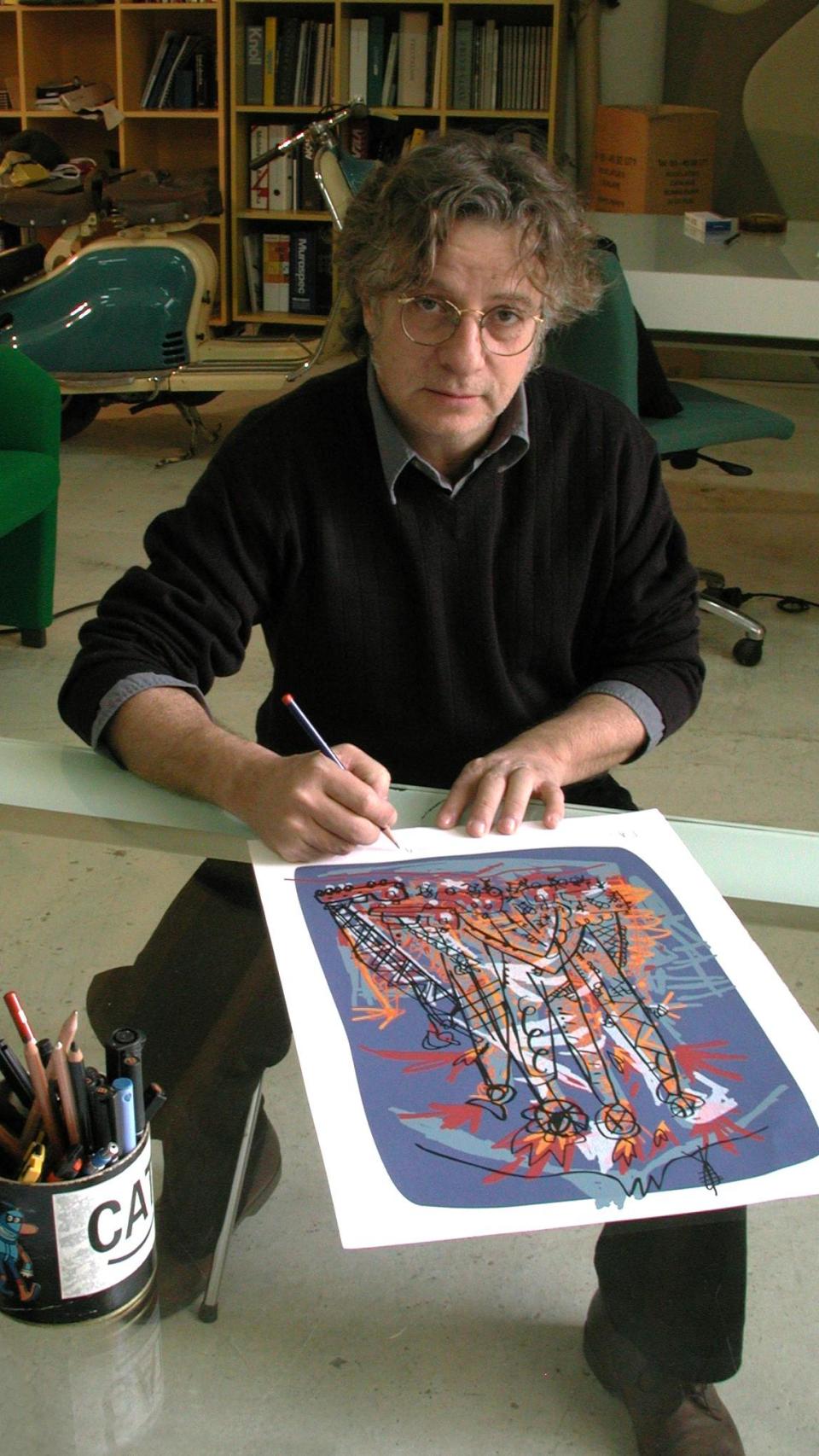 El dibujante y diseñador Javier Mariscal
