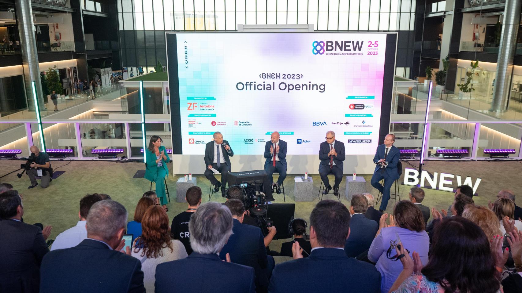 Inauguración del BNEW en DFactory