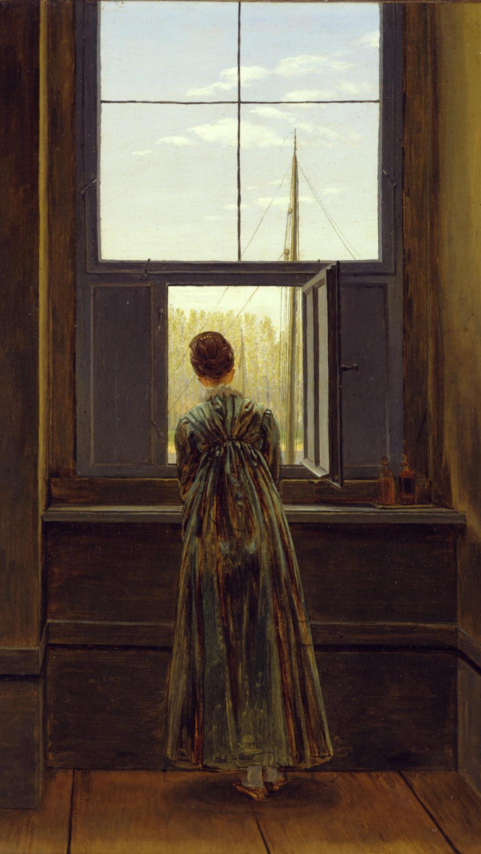 'Mujer en la ventana' (1822)