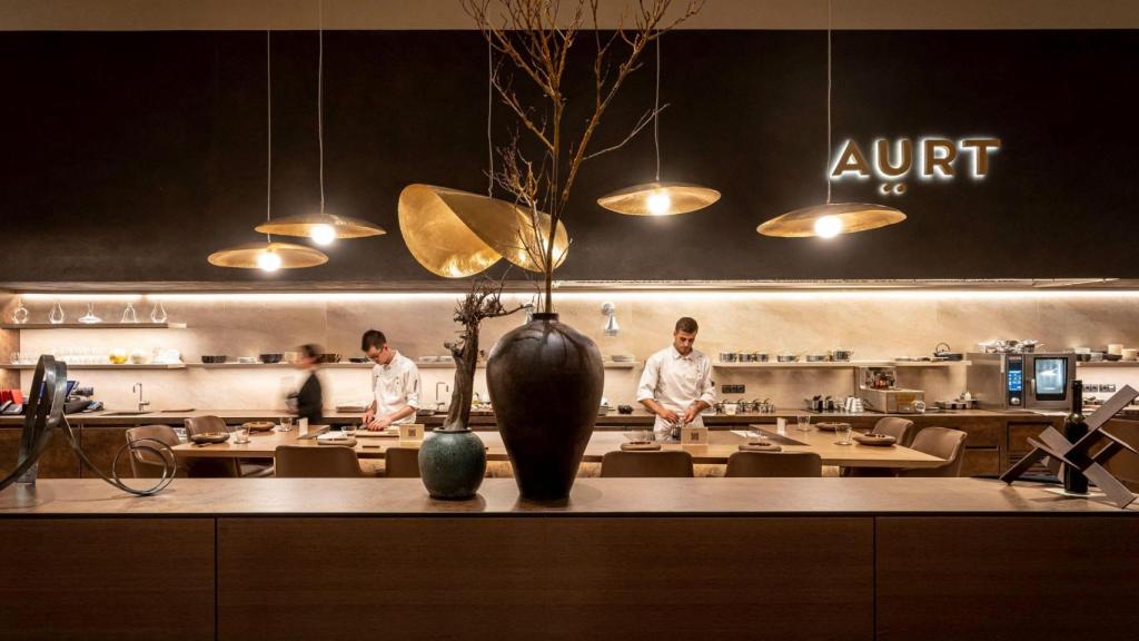 Cocina del restaurante Aürt