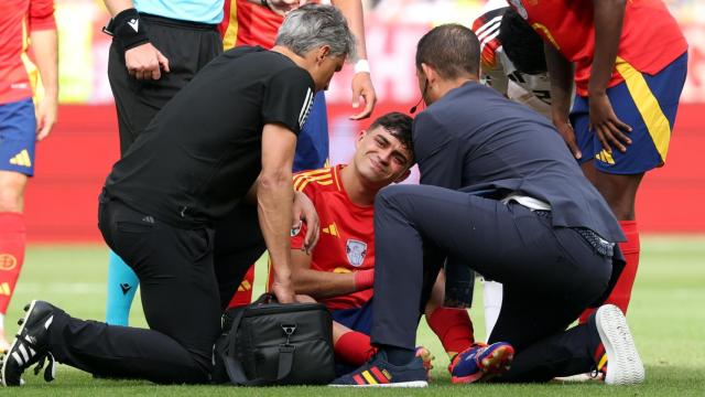 Pedri se lesiona en el duelo entre España y Alemania de la Eurocopa 2024