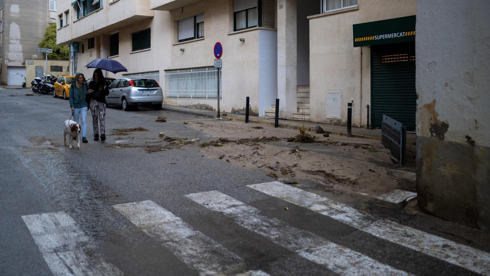 Día de lluvia en Arenys de Mar