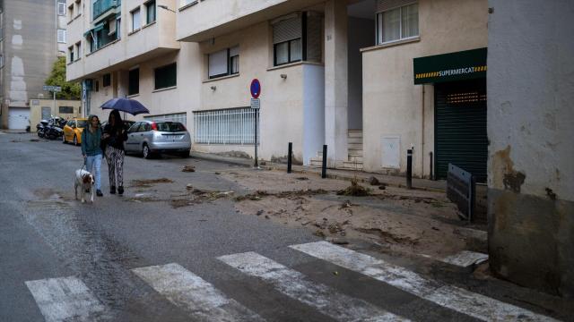 Día de lluvia en Arenys de Mar