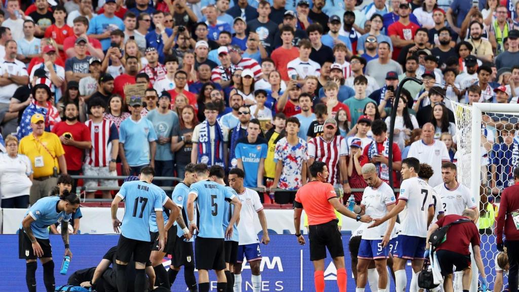 Lesión de Araujo en el Uruguay-Brasil