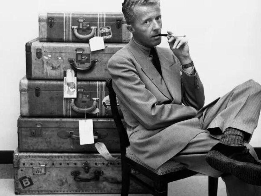 El escritor Paul Bowles