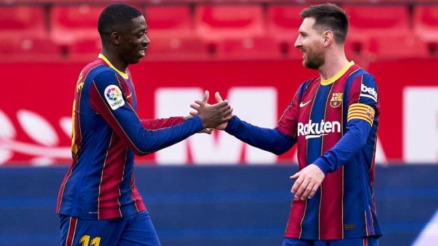 Los contundentes mensajes de un exjugador del Barça sobre Dembelé, Messi y Piqué