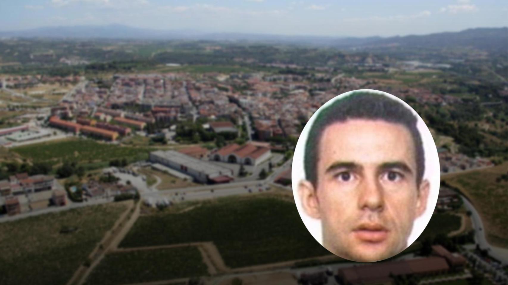 Imagen con el rostro de Alberto S. De Sousa, el asesino de Sant Sadurní d'Anoia