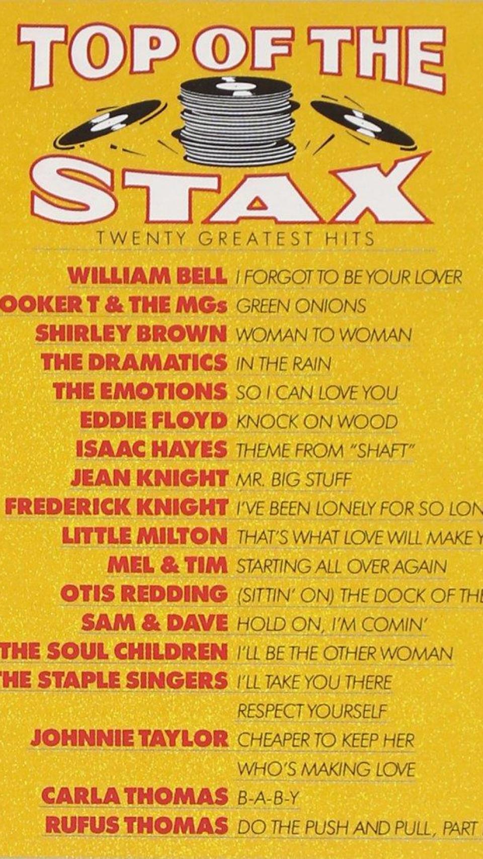 Top hits de Stax Records