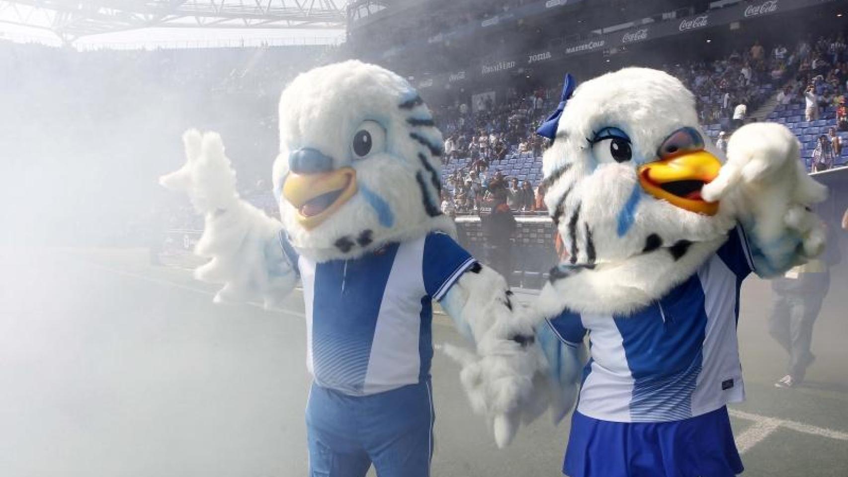 Mascotas del RCD Espanyol