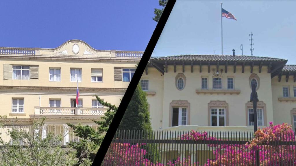 El Consulado de Rusia en Barcelona y el de Estados Unidos