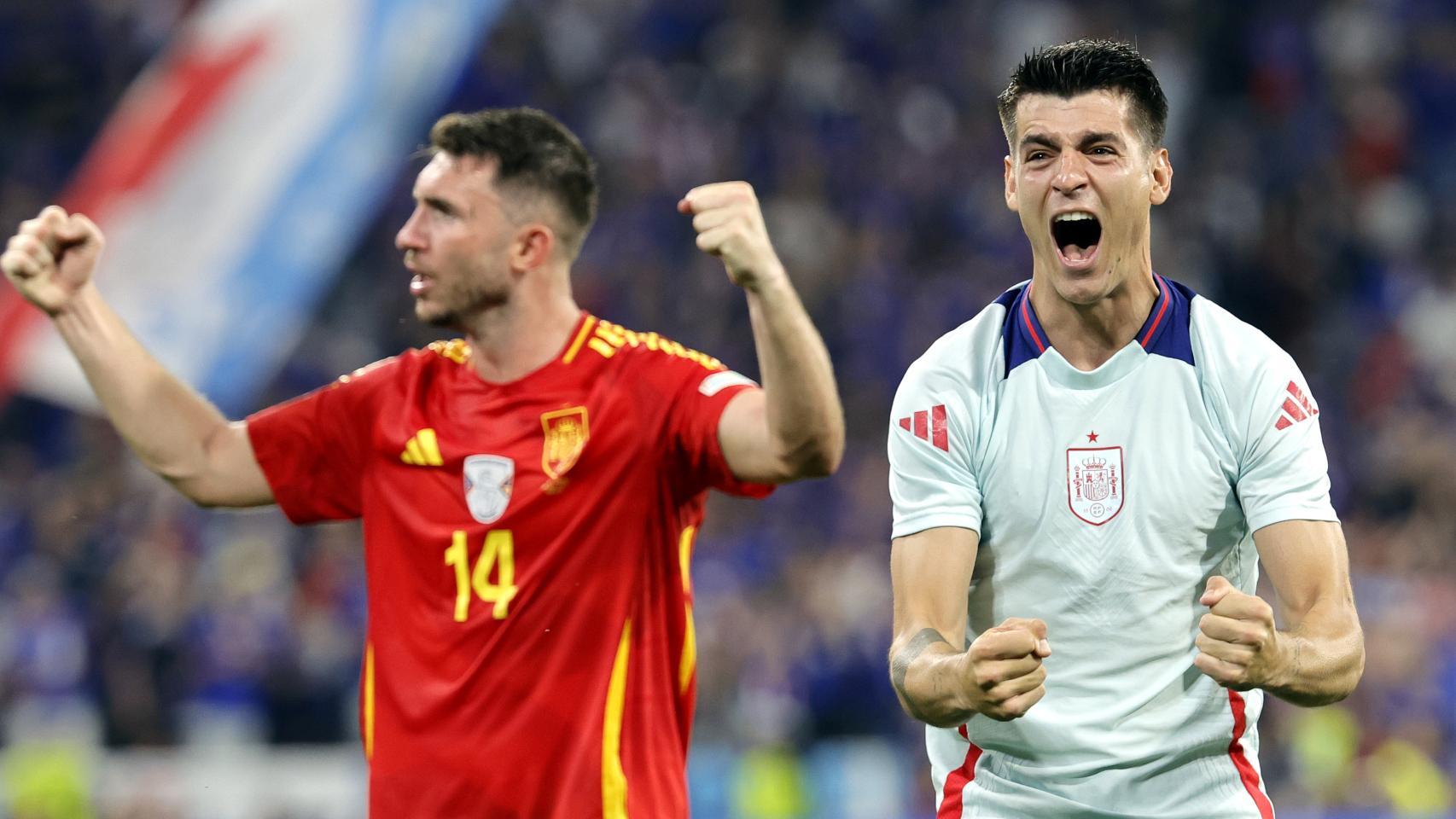 La euforia de Álvaro Morata durante la Eurocopa 2024