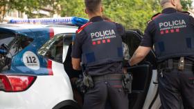 Detención de los Mossos d'Esquadra