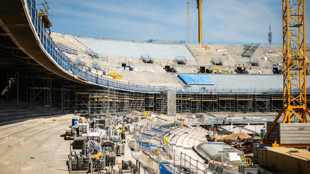 Así avanzan las obras del nuevo Camp Nou: julio de 2024