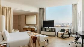 Una suite del nuevo hotel Meliá Torre Melina de Barcelona