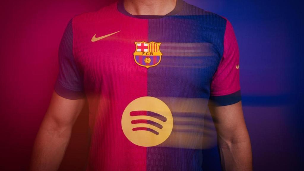 Presentación de la nueva camiseta del Barça 2024-25