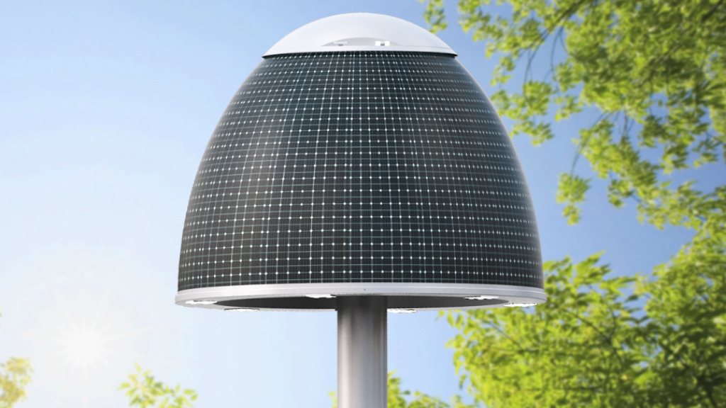 Iluminación solar smart con sensores ambientales integrados, diseñado por SIARQ Technologies