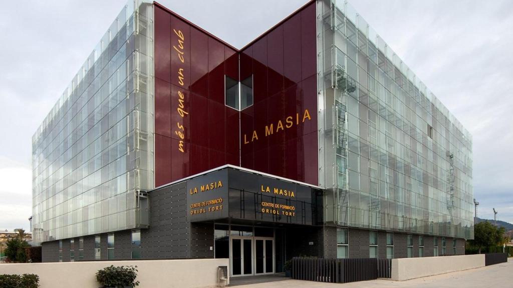 El edificio de la Masía del FC Barcelona