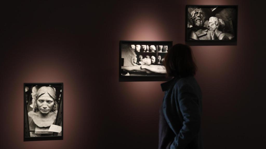 Algunas imágenes de la exposición ‘Isabel Azkarate. Arte y parte’, en el Museo San Telmo de San Sebastián.