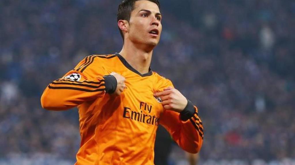 Cristiano Ronaldo celebra un gol con el Real Madrid