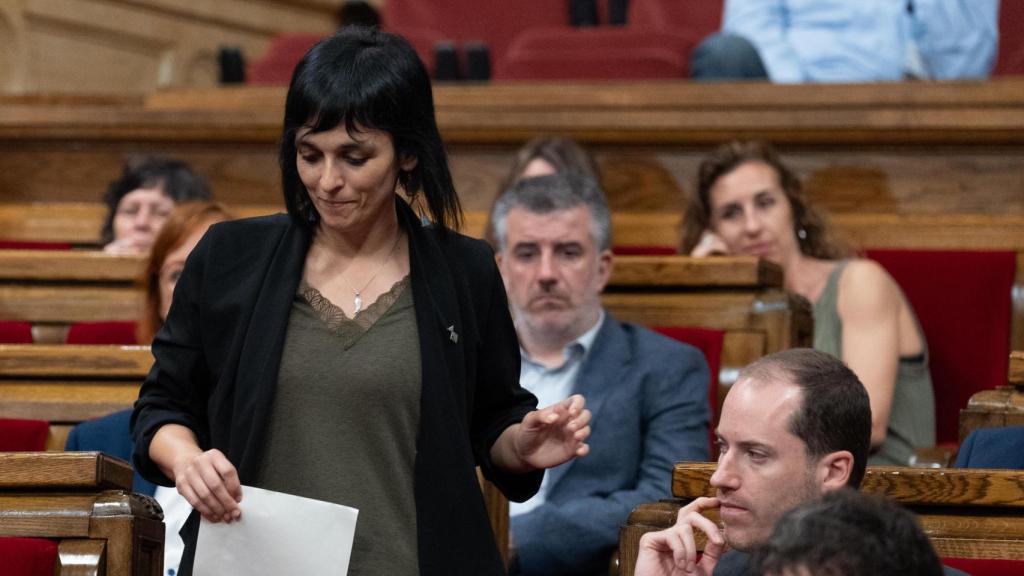 Sílvia Orriols, líder parlamentaria de Aliança Catalana, en el Parlament