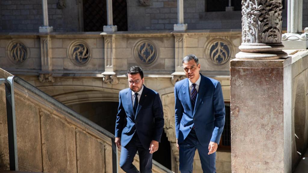 El 'president' en funciones, Pere Aragonès, y el presidente del Gobierno, Pedro Sánchez, se han reunido esta semana en el marco de las negociaciones entre ERC y socialistas