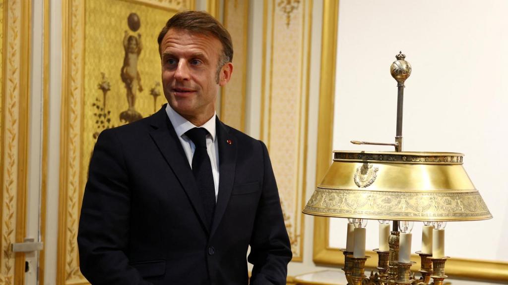 El presidente de Francia, Emmanuel Macron