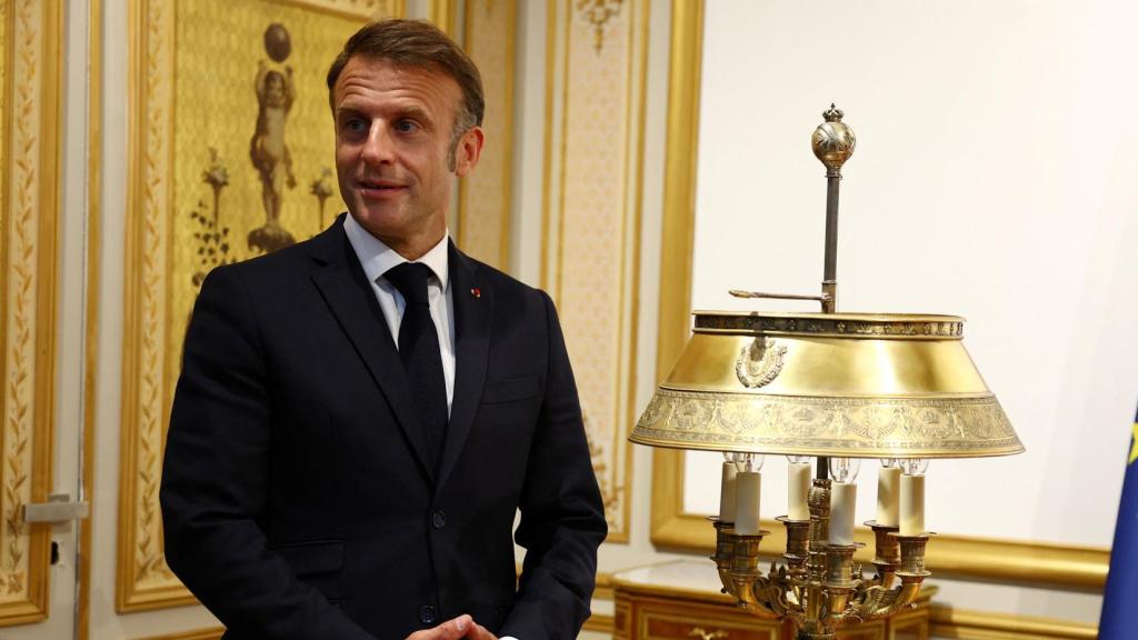 El presidente de Francia, Emmanuel Macron