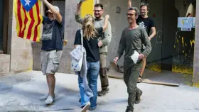 Los independentistas detenidos por intentar sabotear la Vuelta