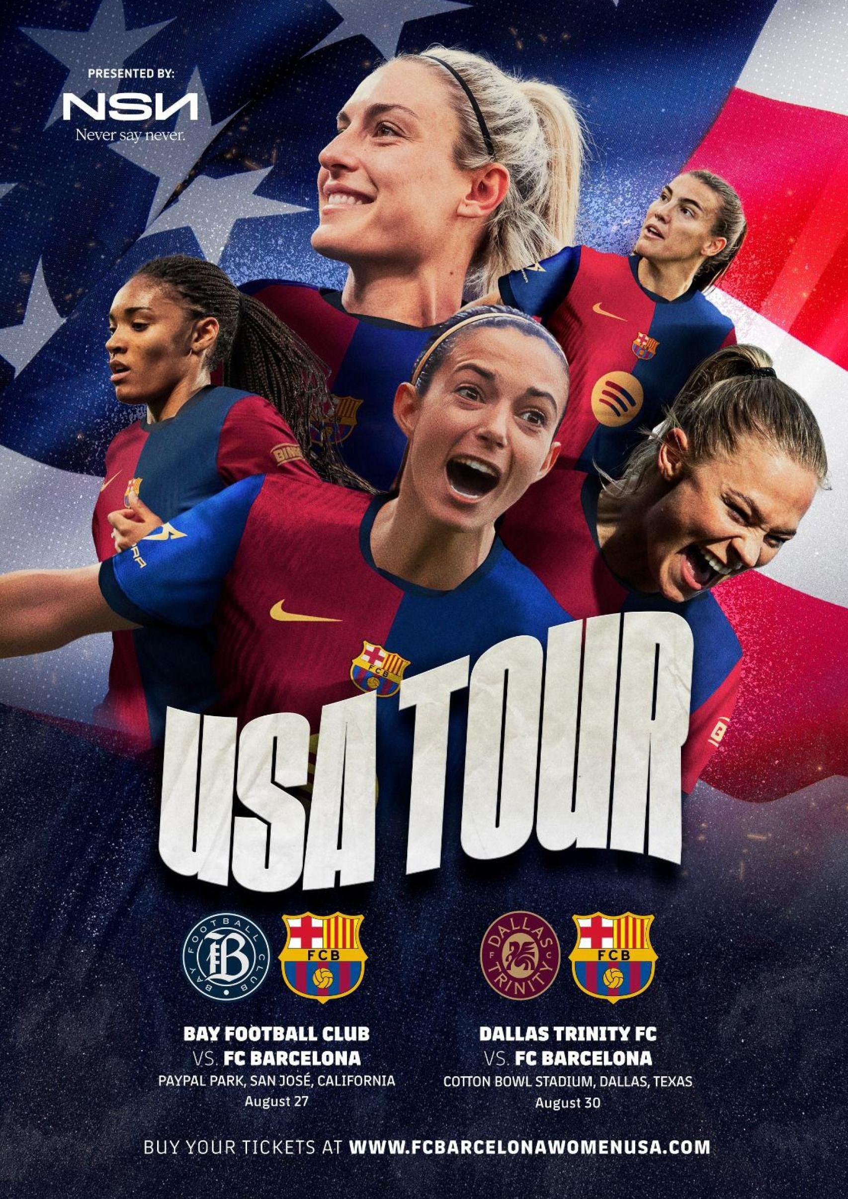 El Barça Femenino viajará a Estados Unidos para la gira de pretemporada