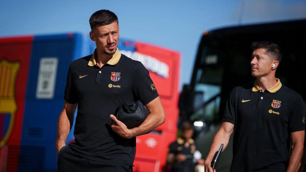 Clement Lenglet, durante la gira de pretemporada del Barça por Estados Unidos