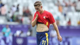 Fermín López se lamenta en la derrota de España en las Olimpíadas
