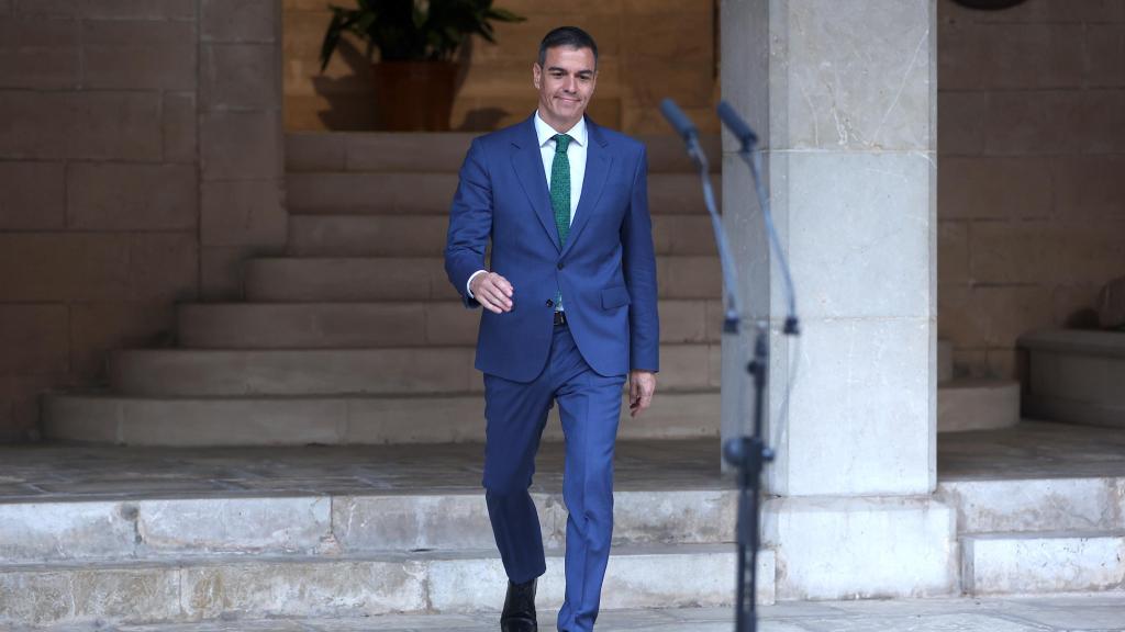 El presidente del Gobierno, Pedro Sánchez