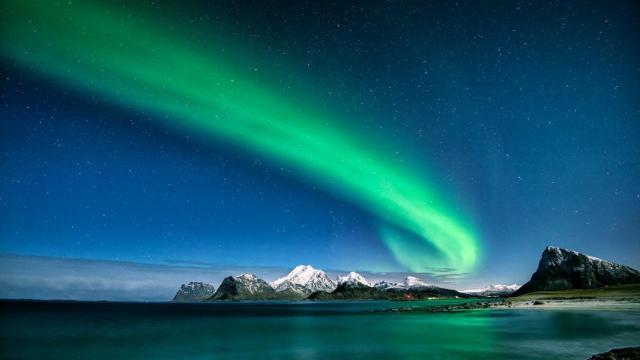 Auroras Boreales en el Ártico