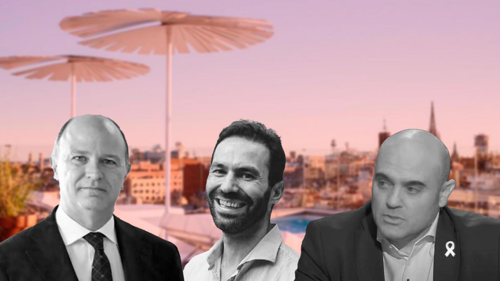 Manel Grau, Oriol Serra y Xavier Vendrell, con un hotel de Yurbban