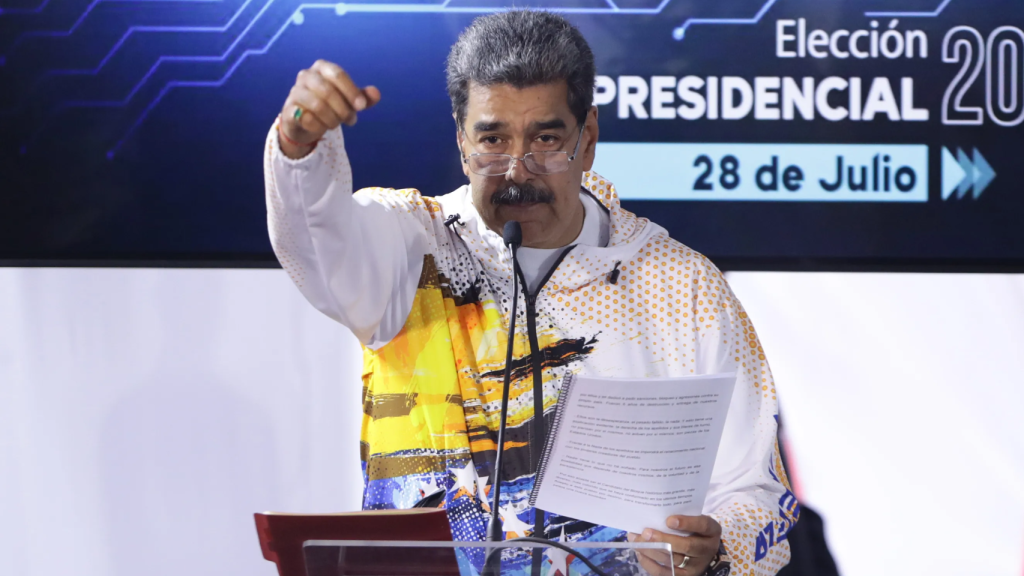 Nicolás Maduro, presidente de Venezuela, en un acto oficial