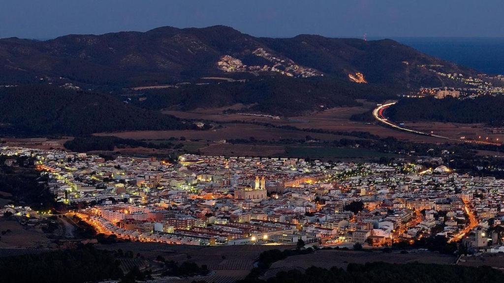 Panorámica de Sant Pere de Ribes