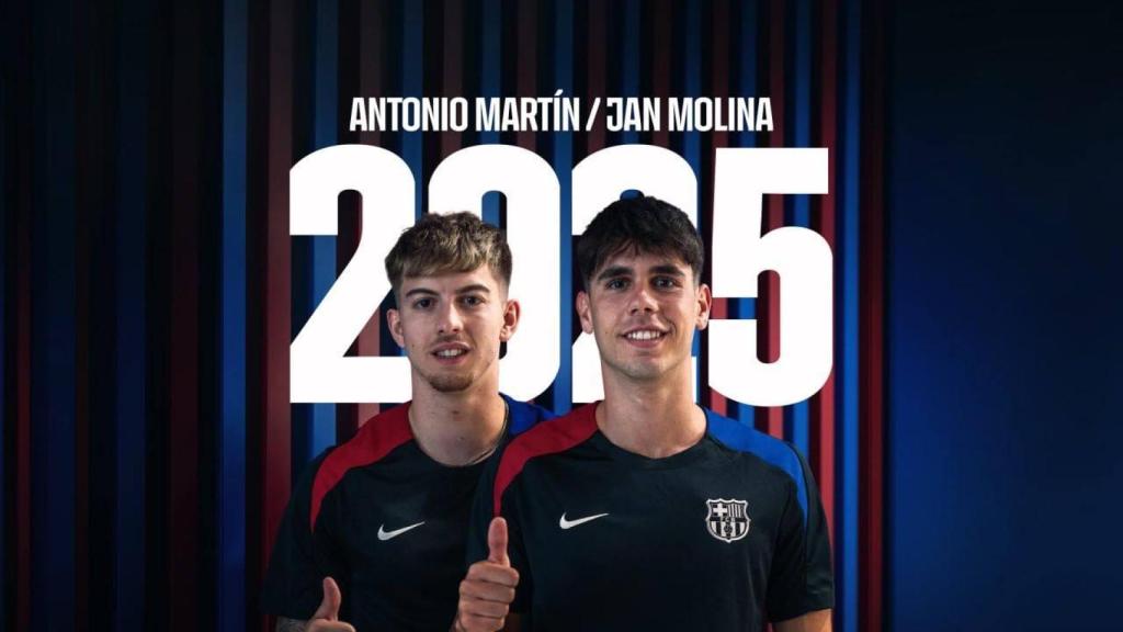 Renovaciones de Jan Molina y Antonio Martín