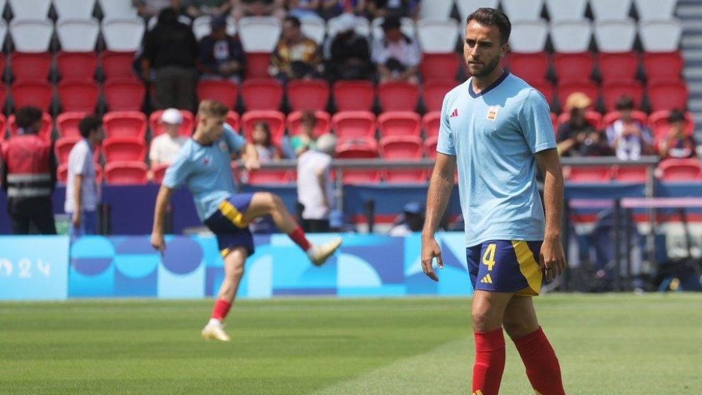 Éric García, con la selección española sub-23 en los Juegos Olímpicos