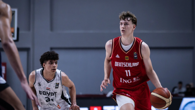 Fabian Kayser, nuevo fichaje del Real Madrid, en un partido del Mundial sub-17