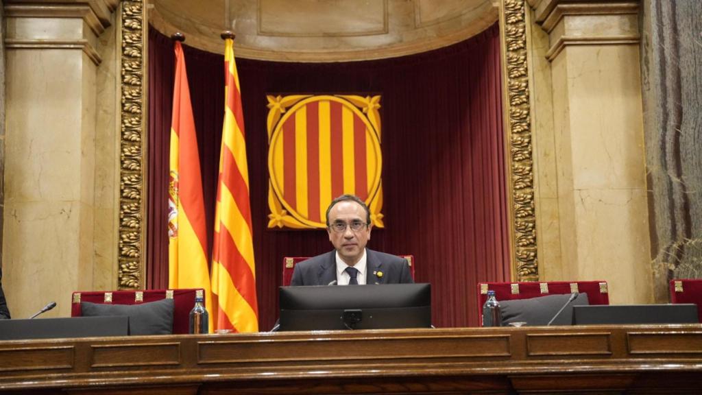 Josep Rull en el Parlament